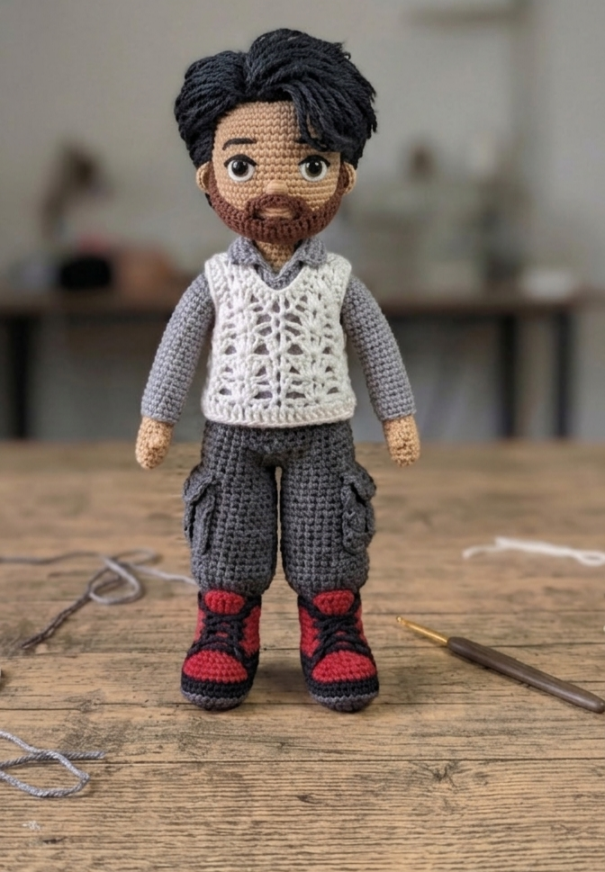 Robin Handmade Crochet Doll
