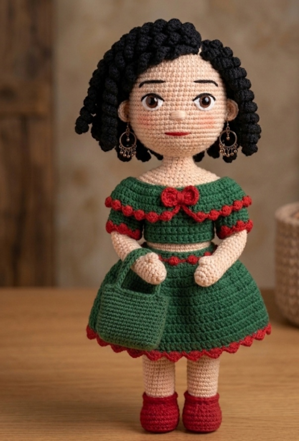 Shira Crochet Doll